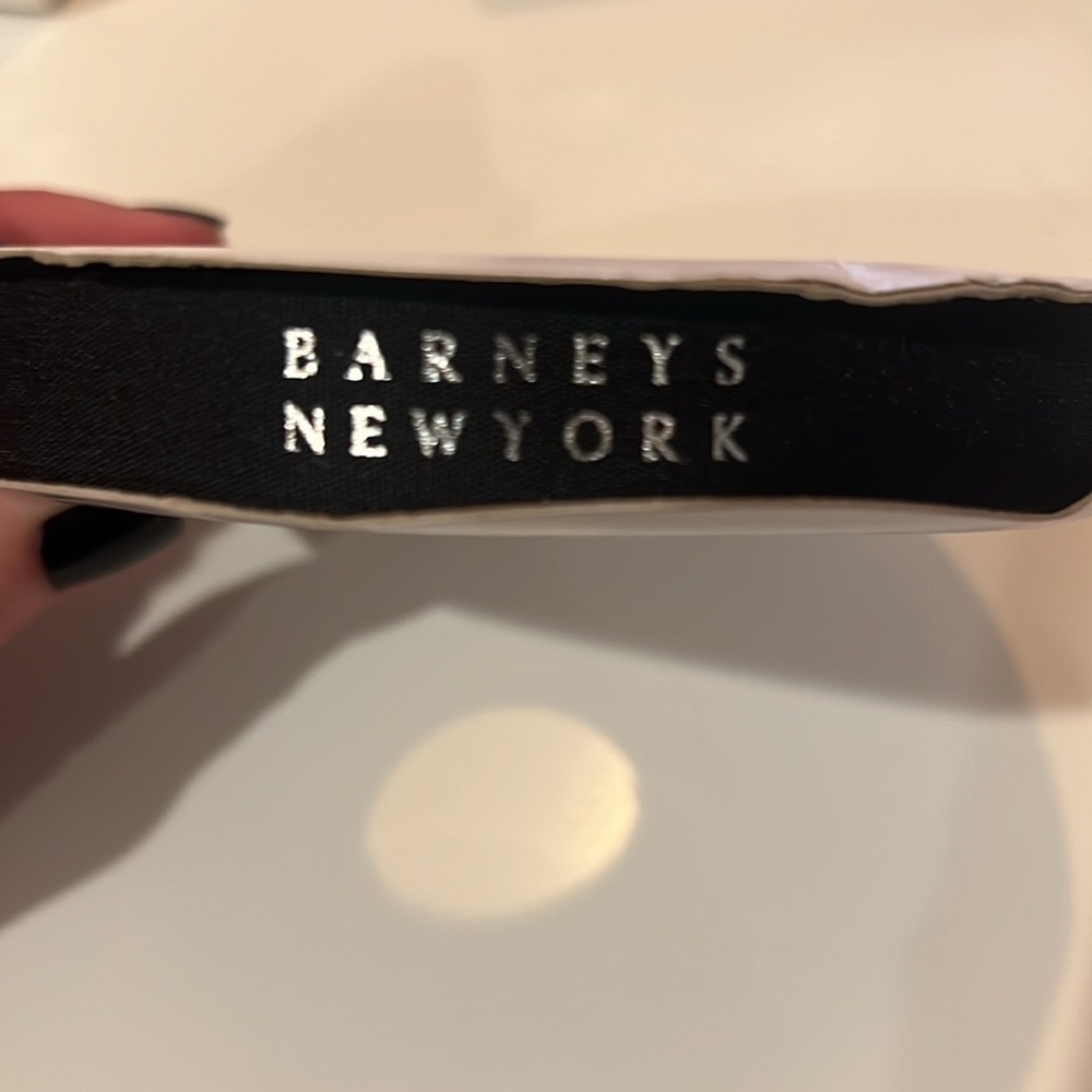 Barneys New York wrapping gift ribbon 50YDS Black and silver. Brand new.